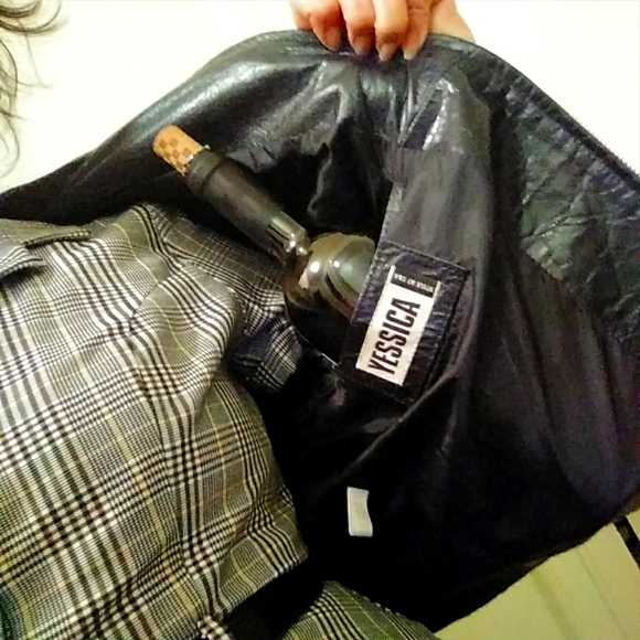 Genuine Leather Euro-Style Moto Jacket - Picture 8 of 16